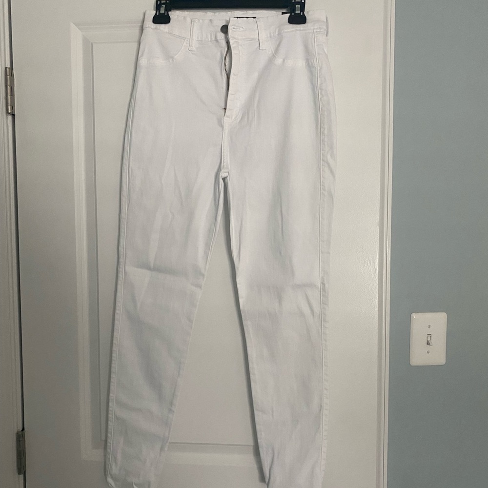 white fashion nova NWT size 11 jeans